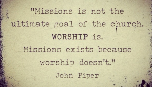 Missions Piper Quote